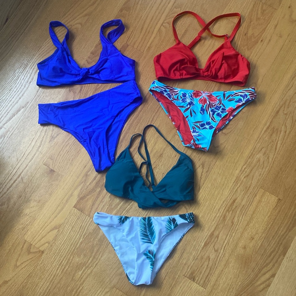 SHEIN Bathing suit hall, S (all 3)